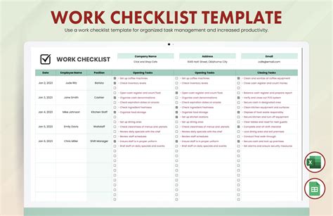 Enwalkthrough Checklist Template