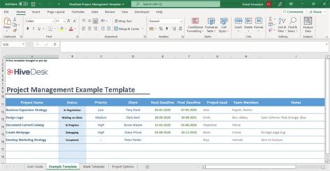 Enwaterfall Project Plan Template