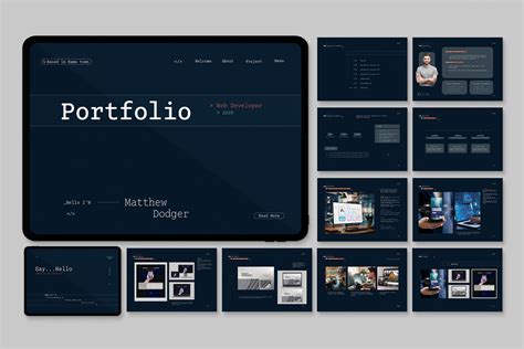 Enweb Developer Portfolio Template