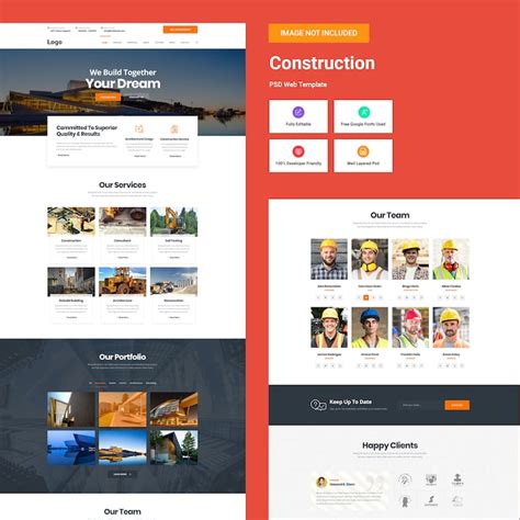 Enwebflow Construction Template