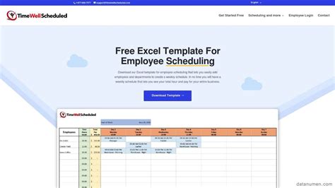 Enwfm Scheduling Excel Template