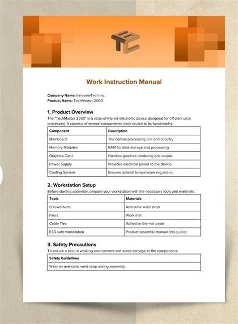 Enwire Instruction Template
