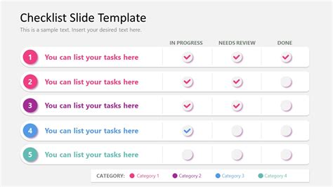 Enwish List Google Slides Template