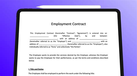 Enwoodworking Contract Template