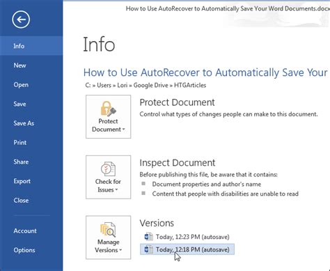 Enword Automatically Saved Changes To The Normal Template