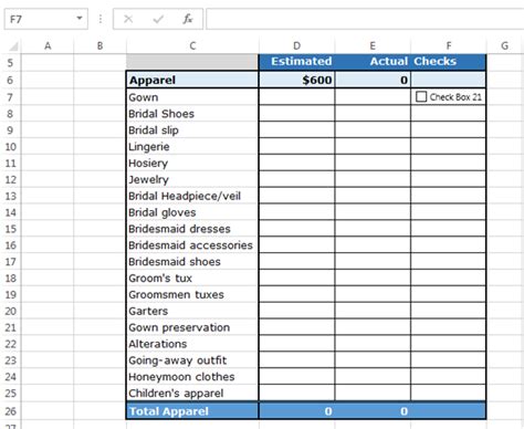 Enword Checklist Template With Checkbox
