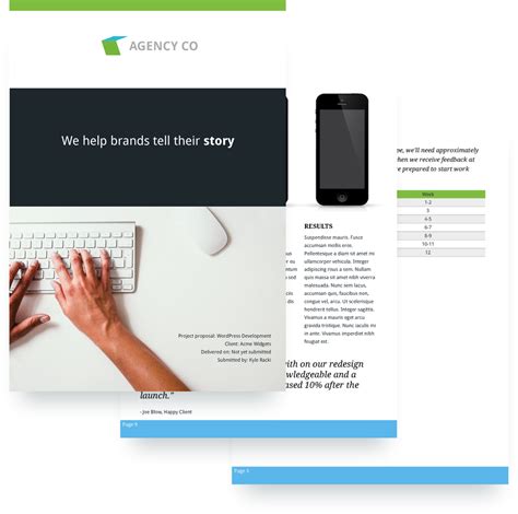 Enwordpress Proposal Template