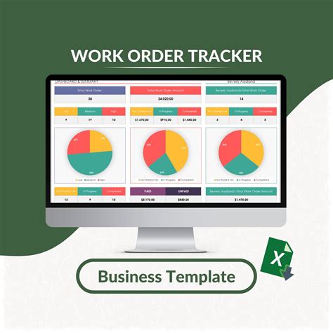 Enwork Order Tracker Excel Template