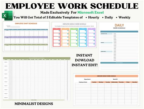 Enworkshop Schedule Template