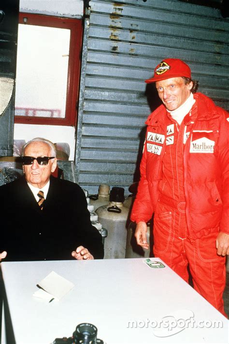 enzo ferrari niki lauda