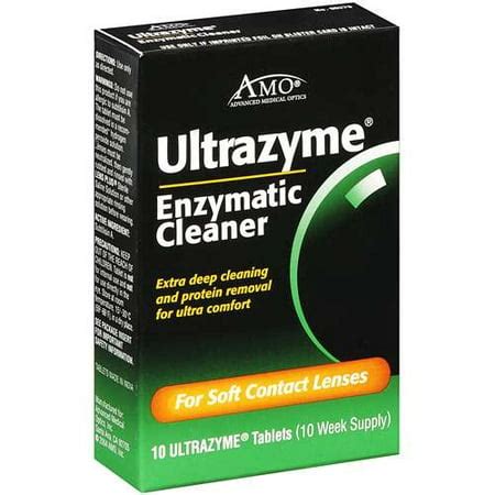 Ultrazyme Enzymatic Cleaner for Soft Contact Lenses, 20 Tablets