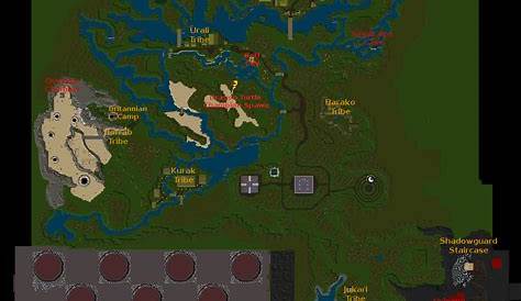 Ultima Online map of Eodon - The Codex of Ultima Wisdom, a wiki for