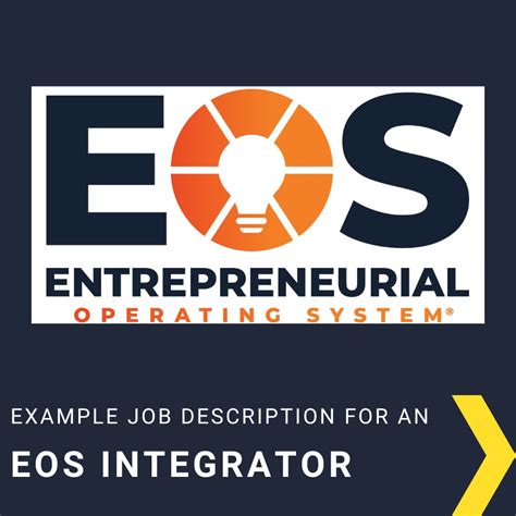 eos integrator job description