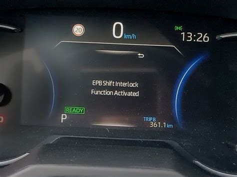 Understanding EPB Shift Interlock in Toyota RAV4