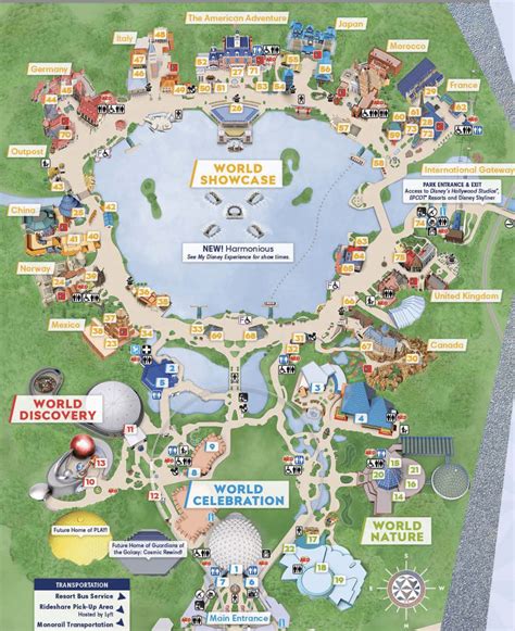 Epcot Bathroom Locations