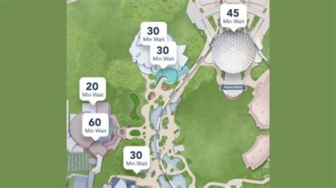 epcot current wait times