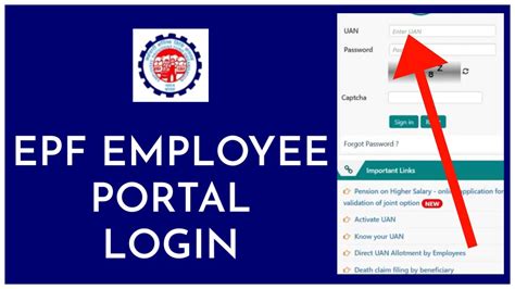 epf employee login portal india