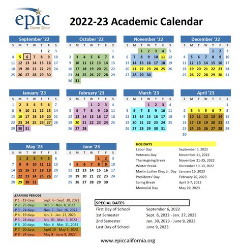 Epic Charter School Calendar 24-25 2024: Everything You Need To Know