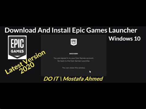 Download And Install Epic Games Launcher On Windows 10 32/64 Bit