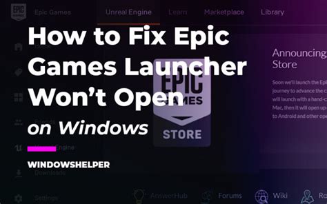 Epic Games Launcher not launching giving error unsupported graphics