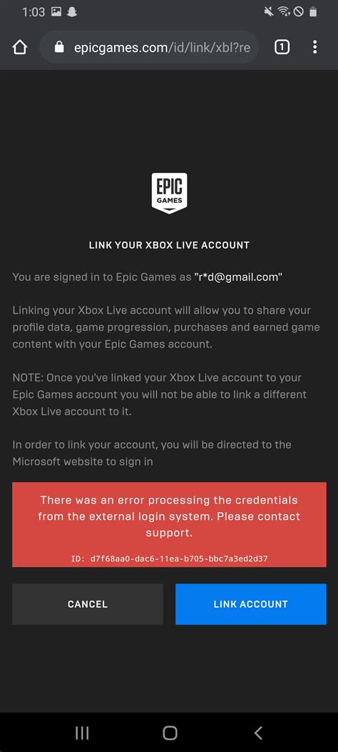 Unable to link bridge to epic games account Quixel