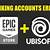 epic games ubisoft account link error