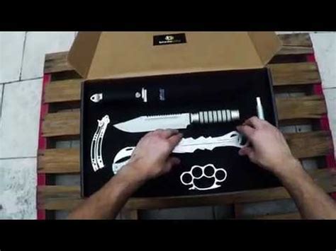 epic chrome tactical knife box