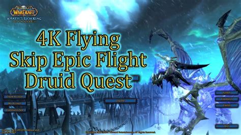 Epic Flight Form Wotlk