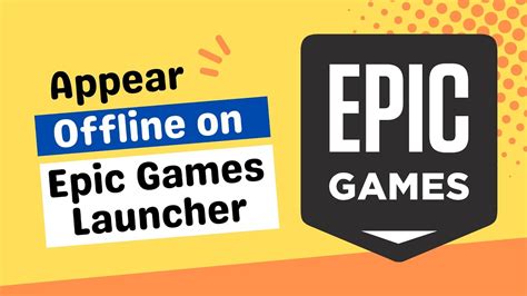 epic game appear offline