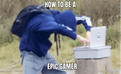 epic gamer meme template