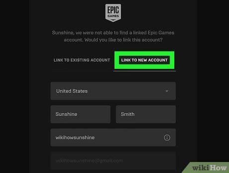 epic games account creation date