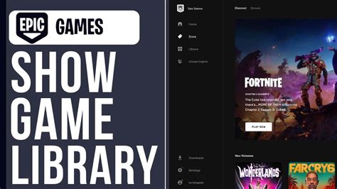 epic games store library location