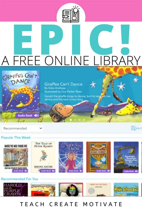 epic website to read books for kids