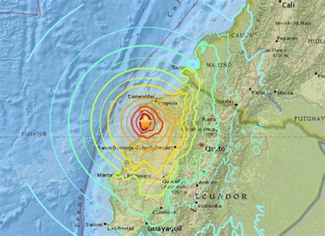 epicentro del temblor de hoy ecuador