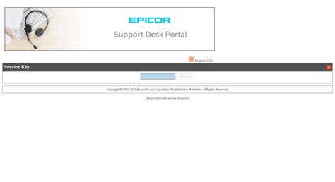 epicor support desk portal