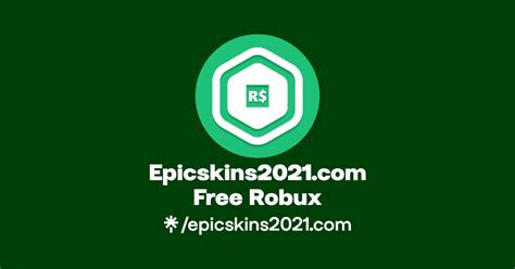epicskins2021.com at WI. Roblox - Robux Giveaway