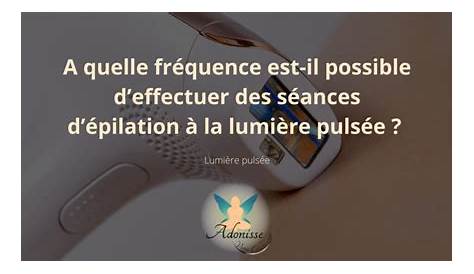 ÉPILATION DÉFINITIVE À LA LUMIÈRE PULSÉE (À LA MAISON