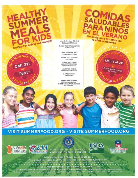 Episd Lunch Schedule