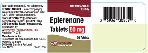 eplerenone medication side effects