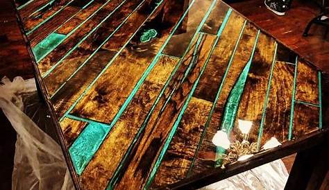 Epoxy Resin Crafts Wood Coffee Tables