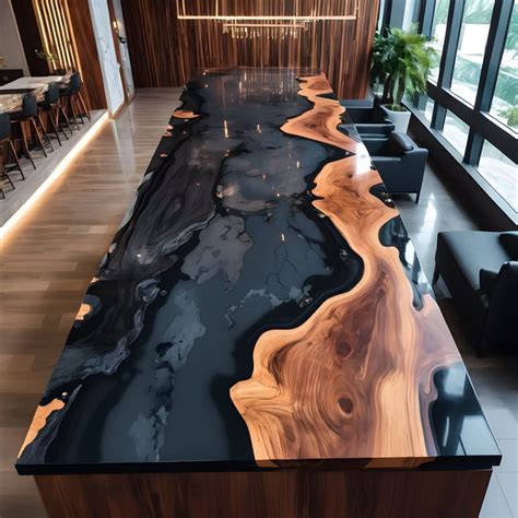 Epoxy Kitchen Table Top