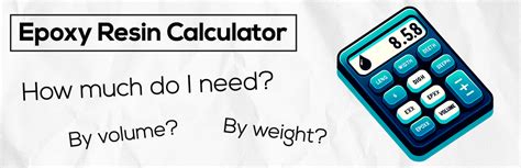 Epoxy Resin Amount Calculator
