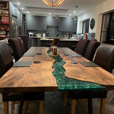 Epoxy Resin Kitchen Table
