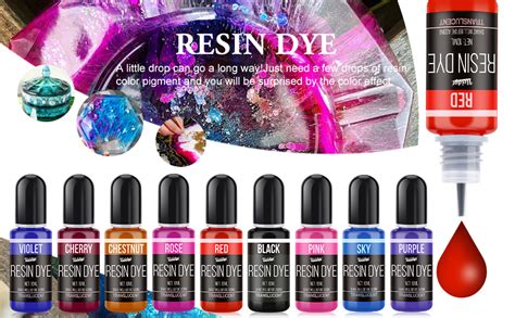 Epoxy Resin Translucent Colors