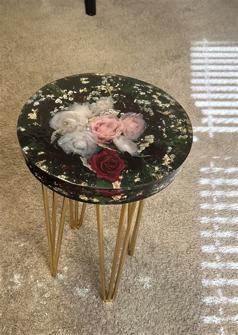 Epoxy Side Tables