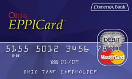 eppicard ohio cash benefits