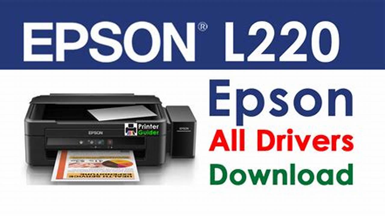 epson l220 driver scan