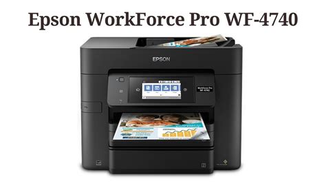 Epson WorkForce Pro WF4740 Review Review 2017 PCMag UK