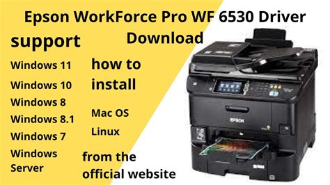 Epson WorkForce Pro WF6530 Drivers, Review, Price CPD