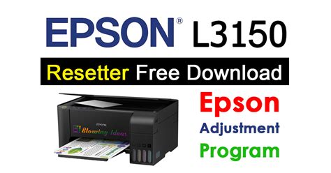 epson adjustment program l3150 crack